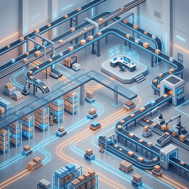 Effizienzsteigerung im automatisierten Lager